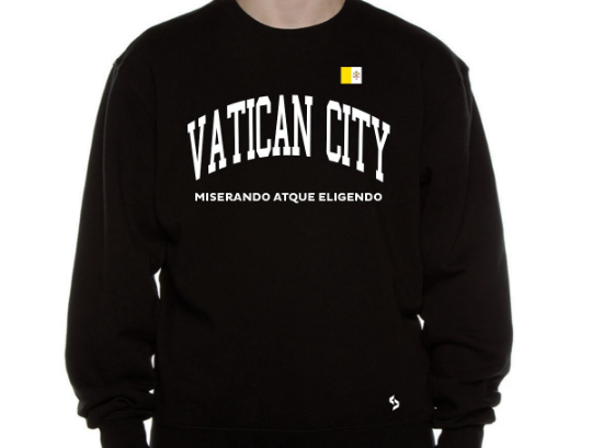 Vatican City Sweatshirts / Vatican City Shirt / Vatican City Sweat Pants Map / Vatican City Jersey / Grey Sweatshirts / Black Sweatshirts