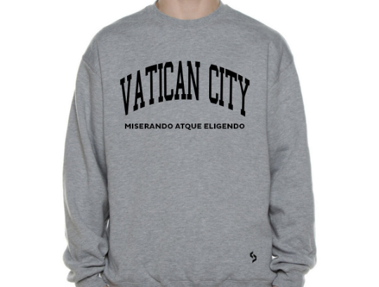 Vatican City Sweatshirts / Vatican City Shirt / Vatican City Sweat Pants Map / Vatican City Jersey / Grey Sweatshirts / Black Sweatshirts