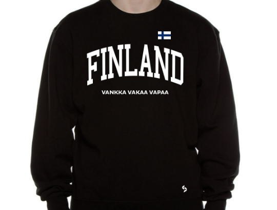 Finland Sweatshirts / Finland Shirt / Finland Sweat Pants Map / Finland Jersey / Grey Sweatshirts / Black Sweatshirts / Finland Poster