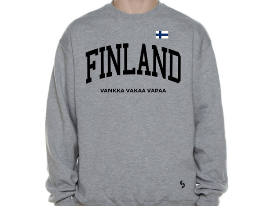 Finland Sweatshirts / Finland Shirt / Finland Sweat Pants Map / Finland Jersey / Grey Sweatshirts / Black Sweatshirts / Finland Poster