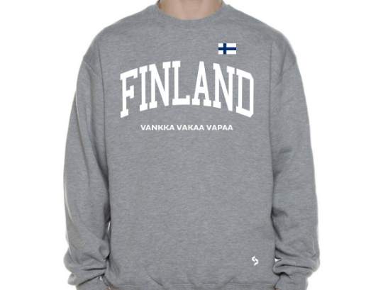 Finland Sweatshirts / Finland Shirt / Finland Sweat Pants Map / Finland Jersey / Grey Sweatshirts / Black Sweatshirts / Finland Poster