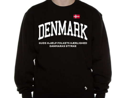 Denmark Sweatshirts / Denmark Shirt / Denmark Sweat Pants Map / Denmark Jersey / Grey Sweatshirts / Black Sweatshirts / Denmark Poster