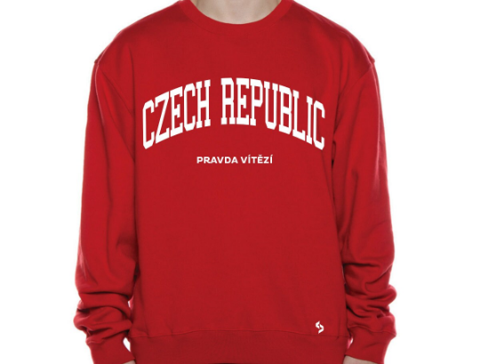 Czech Republic Sweatshirts / Czech Republic Shirt / Czech Republic Sweat Pants Map / Czech Republic Jersey / Grey Sweatshirts / Sweatshirts