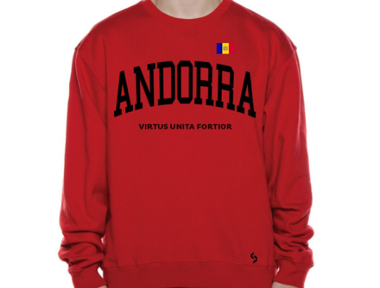 Andorra Sweatshirts / Andorra Shirt / Andorra Sweat Pants Map / Andorra Jersey / Grey Sweatshirts / Black Sweatshirts / Andorra Poster