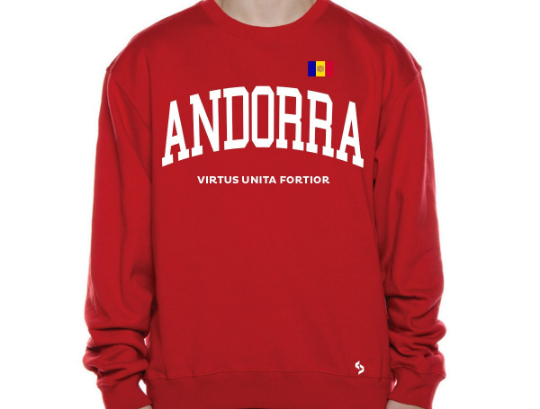 Andorra Sweatshirts / Andorra Shirt / Andorra Sweat Pants Map / Andorra Jersey / Grey Sweatshirts / Black Sweatshirts / Andorra Poster