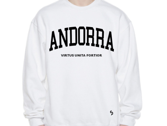 Andorra Sweatshirts / Andorra Shirt / Andorra Sweat Pants Map / Andorra Jersey / Grey Sweatshirts / Black Sweatshirts / Andorra Poster