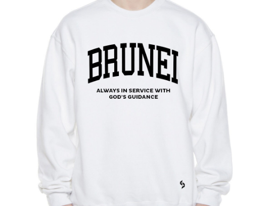 Brunei Sweatshirts / Brunei Shirt / Brunei Sweat Pants Map / Brunei Jersey / Grey Sweatshirts / Black Sweatshirts / Brunei Poster