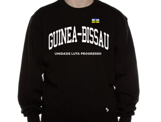 Guinea-Bissau Sweatshirts / Guinea-Bissau Shirt / Guinea-Bissau Sweat Pants Map / Guinea-Bissau Jersey / Grey Sweatshirts / Black Sweatshirt