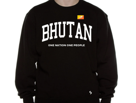 Bhutan Sweatshirts / Bhutan Shirt / Bhutan Sweat Pants Map / Bhutan Jersey / Grey Sweatshirts / Black Sweatshirts / Bhutan Poster