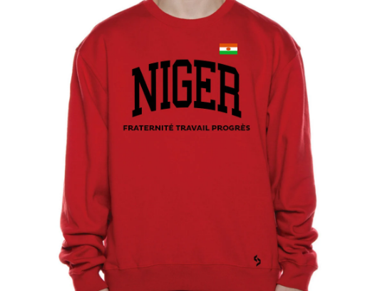 Niger Sweatshirts / Niger Shirt / Niger Sweat Pants Map / Niger Jersey / Grey Sweatshirts / Black Sweatshirts / Niger Poster