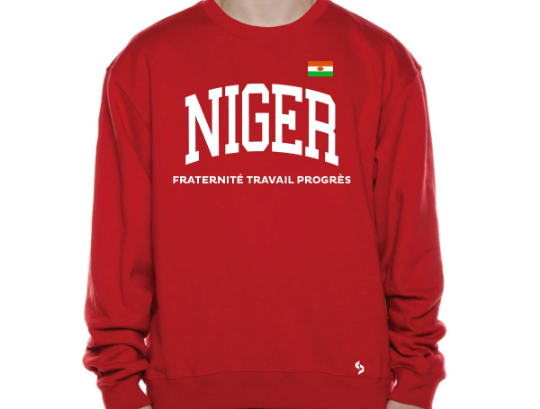 Niger Sweatshirts / Niger Shirt / Niger Sweat Pants Map / Niger Jersey / Grey Sweatshirts / Black Sweatshirts / Niger Poster