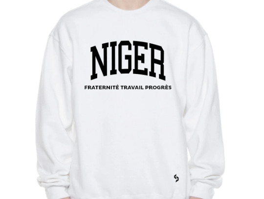 Niger Sweatshirts / Niger Shirt / Niger Sweat Pants Map / Niger Jersey / Grey Sweatshirts / Black Sweatshirts / Niger Poster