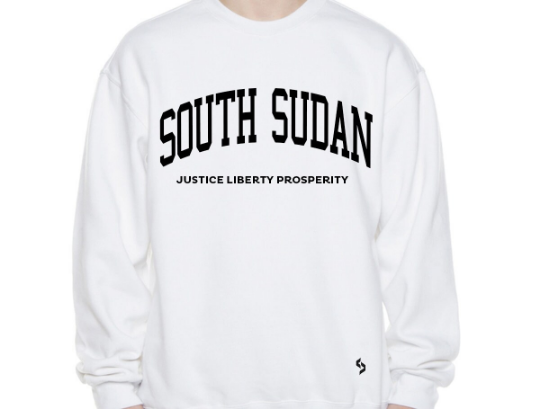 South Sudan Sweatshirts / South Sudan Shirt / South Sudan Sweat Pants Map / South Sudan Jersey / Grey Sweatshirts / Black Sweatshirts