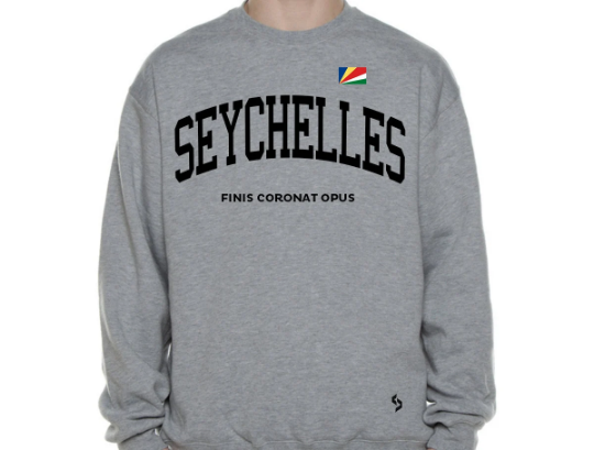 Seychelles Sweatshirts / Seychelles Shirt / Seychelles Sweat Pants Map / Seychelles Jersey / Grey Sweatshirts / Black Sweatshirts