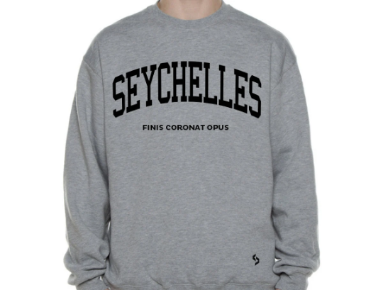 Seychelles Sweatshirts / Seychelles Shirt / Seychelles Sweat Pants Map / Seychelles Jersey / Grey Sweatshirts / Black Sweatshirts