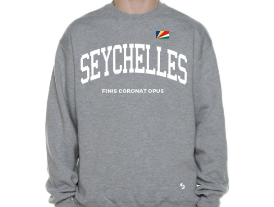 Seychelles Sweatshirts / Seychelles Shirt / Seychelles Sweat Pants Map / Seychelles Jersey / Grey Sweatshirts / Black Sweatshirts