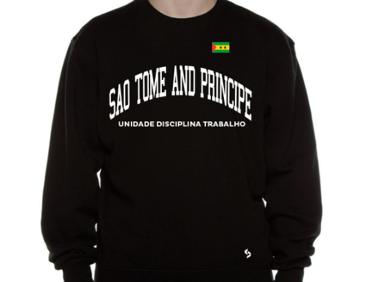 Sao Tome And Principe Sweatshirts / Sao Tome And Principe Shirt / Sao Tome And Principe Sweat Pants Map / Sao Tome And Principe Jersey