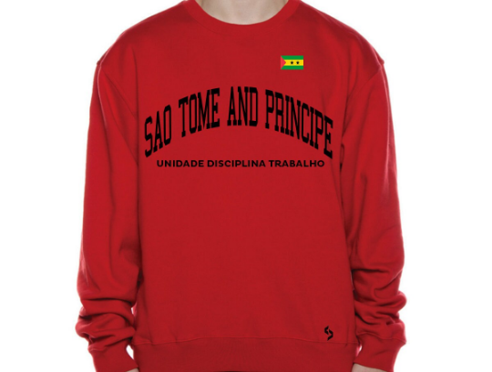 Sao Tome And Principe Sweatshirts / Sao Tome And Principe Shirt / Sao Tome And Principe Sweat Pants Map / Sao Tome And Principe Jersey