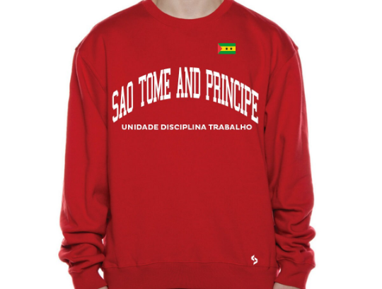 Sao Tome And Principe Sweatshirts / Sao Tome And Principe Shirt / Sao Tome And Principe Sweat Pants Map / Sao Tome And Principe Jersey