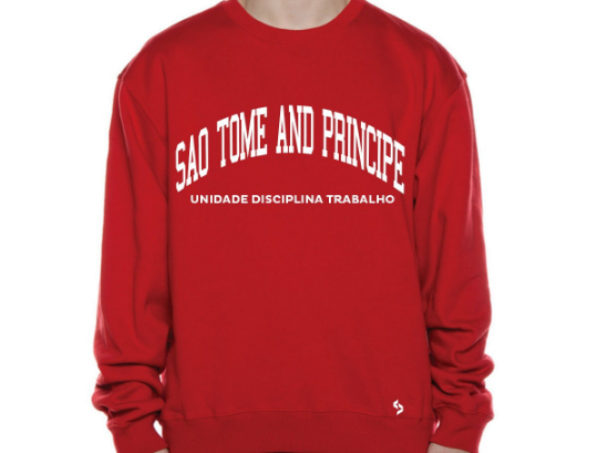 Sao Tome And Principe Sweatshirts / Sao Tome And Principe Shirt / Sao Tome And Principe Sweat Pants Map / Sao Tome And Principe Jersey
