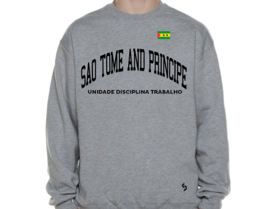 Sao Tome And Principe Sweatshirts / Sao Tome And Principe Shirt / Sao Tome And Principe Sweat Pants Map / Sao Tome And Principe Jersey