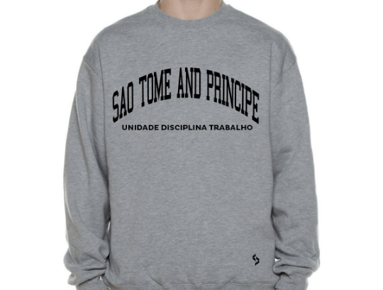 Sao Tome And Principe Sweatshirts / Sao Tome And Principe Shirt / Sao Tome And Principe Sweat Pants Map / Sao Tome And Principe Jersey