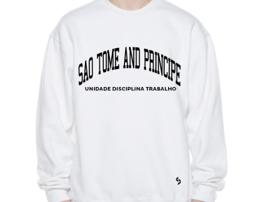 Sao Tome And Principe Sweatshirts / Sao Tome And Principe Shirt / Sao Tome And Principe Sweat Pants Map / Sao Tome And Principe Jersey