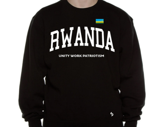 Rwanda Sweatshirts / Rwanda Shirt / Rwanda Sweat Pants Map / Rwanda Jersey / Grey Sweatshirts / Black Sweatshirts / Rwanda Poster