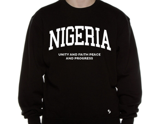 Nigeria Sweatshirts / Nigeria Shirt / Nigeria Sweat Pants Map / Nigeria Jersey / Grey Sweatshirts / Black Sweatshirts / Nigeria Poster