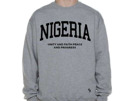 Nigeria Sweatshirts / Nigeria Shirt / Nigeria Sweat Pants Map / Nigeria Jersey / Grey Sweatshirts / Black Sweatshirts / Nigeria Poster