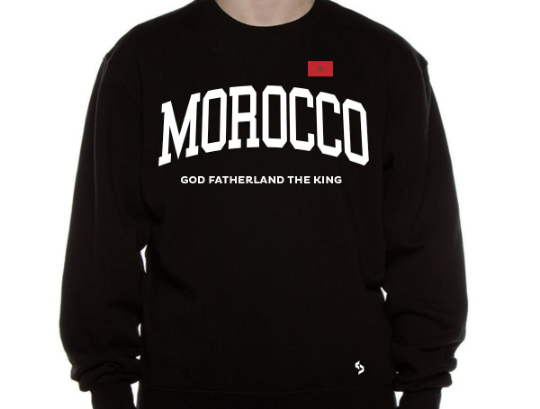 Morocco Sweatshirts / Morocco Shirt / Morocco Sweat Pants Map / Morocco Jersey / Grey Sweatshirts / Black Sweatshirts / Morocco Poster