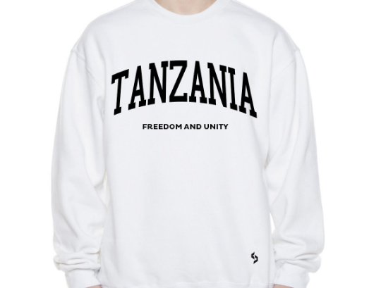 Tanzania Sweatshirts / Tanzania Shirt / Tanzania Sweat Pants Map / Tanzania Jersey / Grey Sweatshirts / Black Sweatshirts / Tanzania Poster