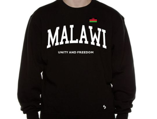 Malawi Sweatshirts / Malawi Shirt / Malawi Sweat Pants Map / Malawi Jersey / Grey Sweatshirts / Black Sweatshirts / Malawi Poster