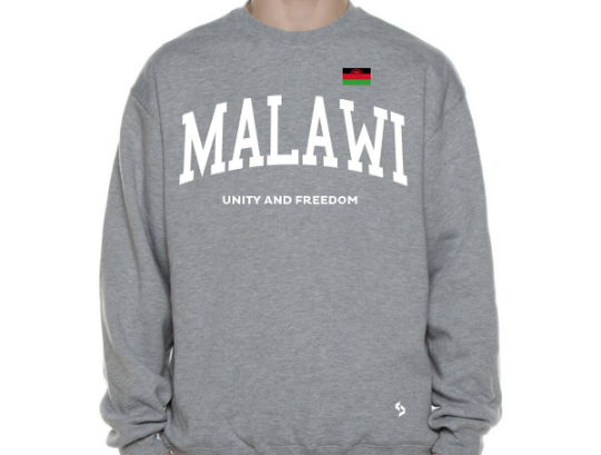 Malawi Sweatshirts / Malawi Shirt / Malawi Sweat Pants Map / Malawi Jersey / Grey Sweatshirts / Black Sweatshirts / Malawi Poster