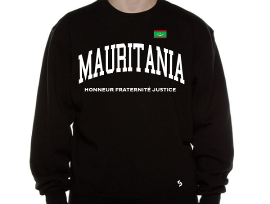 Mauritania Sweatshirts / Mauritania Shirt / Mauritania Sweat Pants Map / Mauritania Jersey / Grey Sweatshirts / Black Sweatshirts / Poster