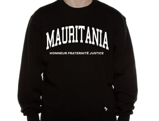 Mauritania Sweatshirts / Mauritania Shirt / Mauritania Sweat Pants Map / Mauritania Jersey / Grey Sweatshirts / Black Sweatshirts / Poster