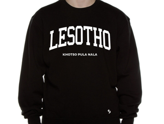 Lesotho Sweatshirts / Lesotho Shirt / Lesotho Sweat Pants Map / Lesotho Jersey / Grey Sweatshirts / Black Sweatshirts / Lesotho Poster