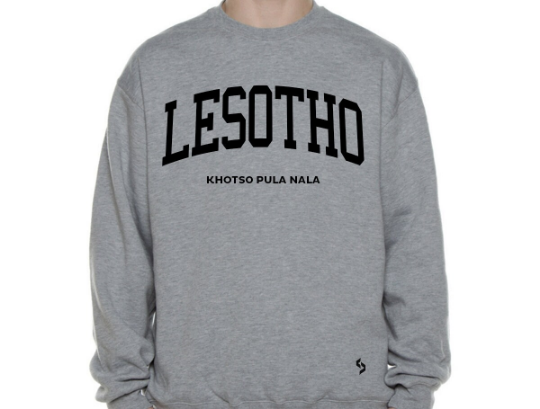 Lesotho Sweatshirts / Lesotho Shirt / Lesotho Sweat Pants Map / Lesotho Jersey / Grey Sweatshirts / Black Sweatshirts / Lesotho Poster