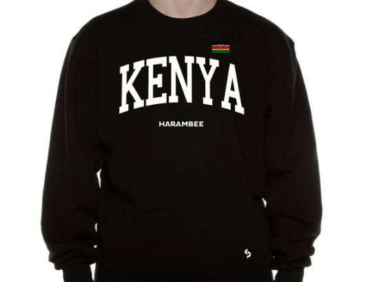 Kenya Sweatshirts / Kenya Shirt / Kenya Sweat Pants Map / Kenya Jersey / Grey Sweatshirts / Black Sweatshirts / Kenya Poster