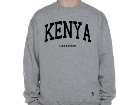 Kenya Sweatshirts / Kenya Shirt / Kenya Sweat Pants Map / Kenya Jersey / Grey Sweatshirts / Black Sweatshirts / Kenya Poster