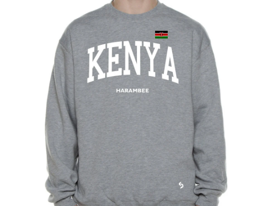 Kenya Sweatshirts / Kenya Shirt / Kenya Sweat Pants Map / Kenya Jersey / Grey Sweatshirts / Black Sweatshirts / Kenya Poster