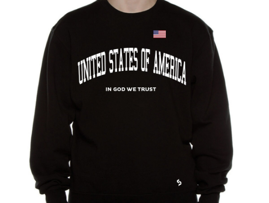 United States Of America Sweatshirts / United States Of America Shirt / United States Of America Sweat Pants Map / United States Of America