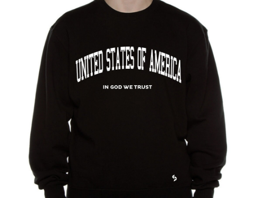 United States Of America Sweatshirts / United States Of America Shirt / United States Of America Sweat Pants Map / United States Of America