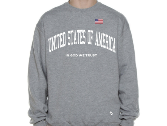 United States Of America Sweatshirts / United States Of America Shirt / United States Of America Sweat Pants Map / United States Of America