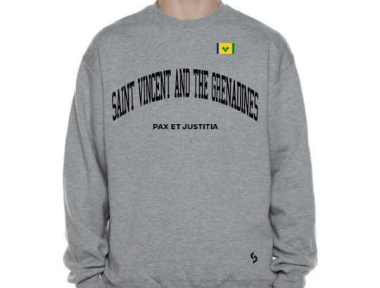 Saint Vincent And The Grenadines Sweatshirts / Saint Vincent And The Grenadines Shirt / Saint Vincent And The Grenadines Sweat Pants Map