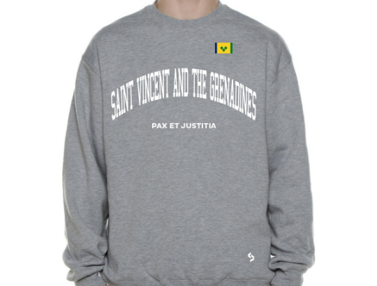 Saint Vincent And The Grenadines Sweatshirts / Saint Vincent And The Grenadines Shirt / Saint Vincent And The Grenadines Sweat Pants Map