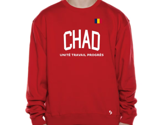 Chad Sweatshirts / Chad Shirt / Chad Sweat Pants Map / Chad Jersey / Grey Sweatshirts / Black Sweatshirts / Chad Poster