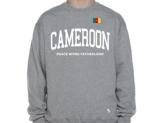 Cameroon Sweatshirts / Cameroon Shirt / Cameroon Sweat Pants Map / Cameroon Jersey / Grey Sweatshirts / Black Sweatshirts / Cameroon Poster