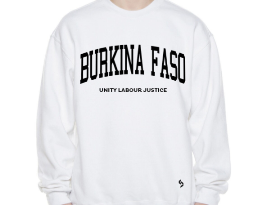 Burkina Faso Sweatshirts / Burkina Faso Shirt / Burkina Faso Sweat Pants Map / Burkina Faso Jersey / Grey Sweatshirts / Black Sweatshirts