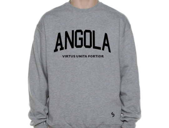 Angola Sweatshirts / Angola Shirt / Angola Sweat Pants Map / Angola Jersey / Grey Sweatshirts / Black Sweatshirts / Angola Poster